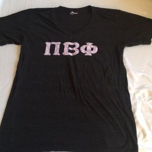 Pi beta phi dark grey shirt